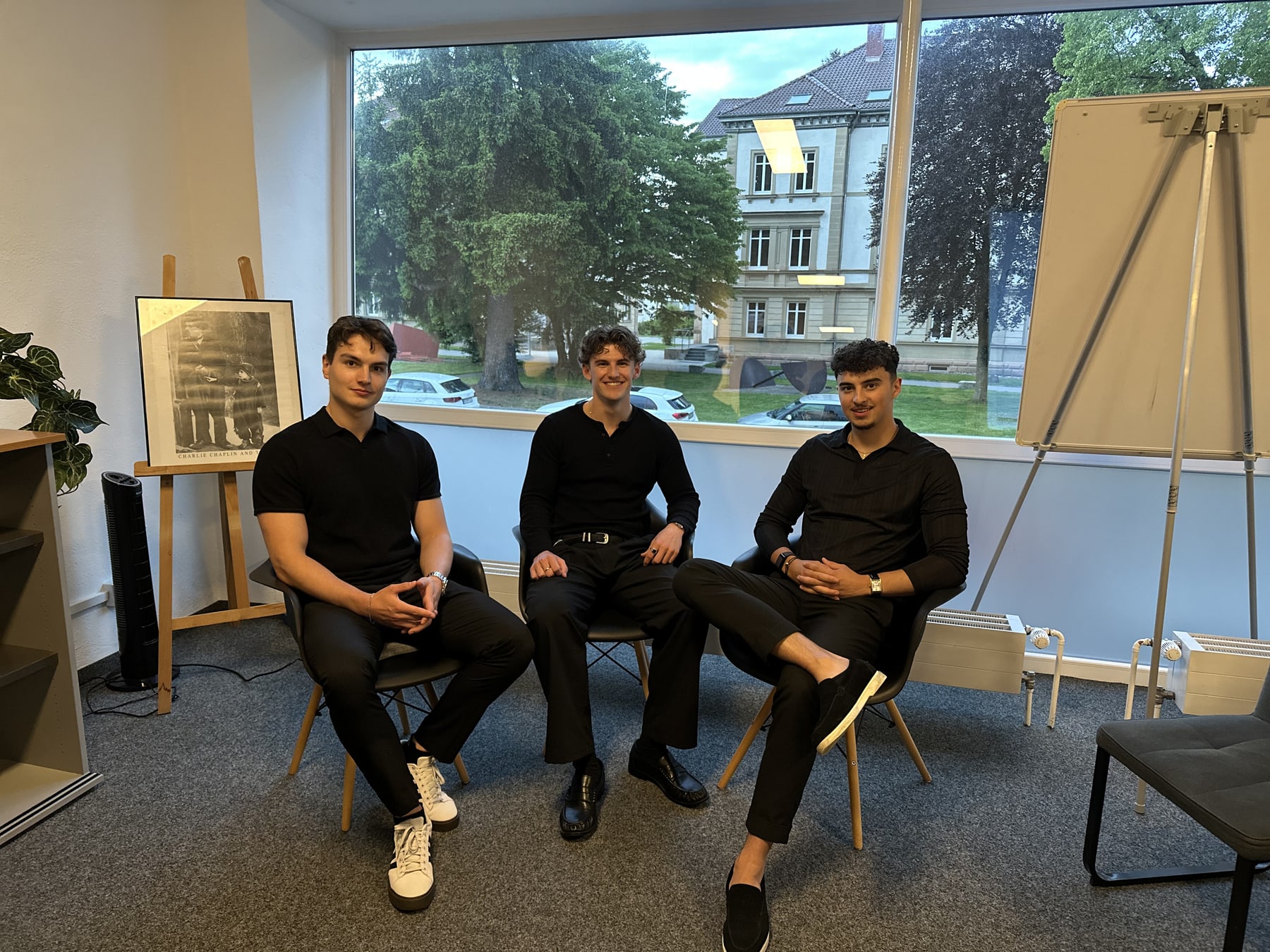 Die drei Gründer von ThinkUp-AI